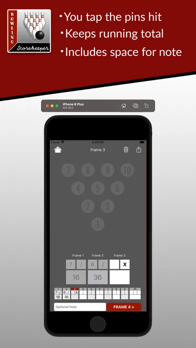 تصاویر Bowling Scorekeeper