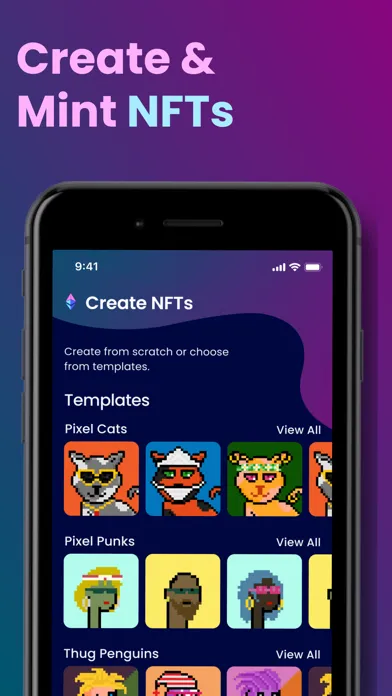 NFT Art Creator · 스크린샷