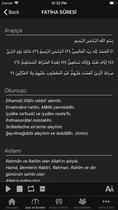 Capturas de pantalla de Duaas and Surahs