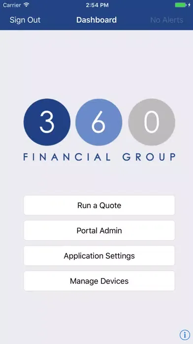 360 Financial Quoting Tools Screenshots