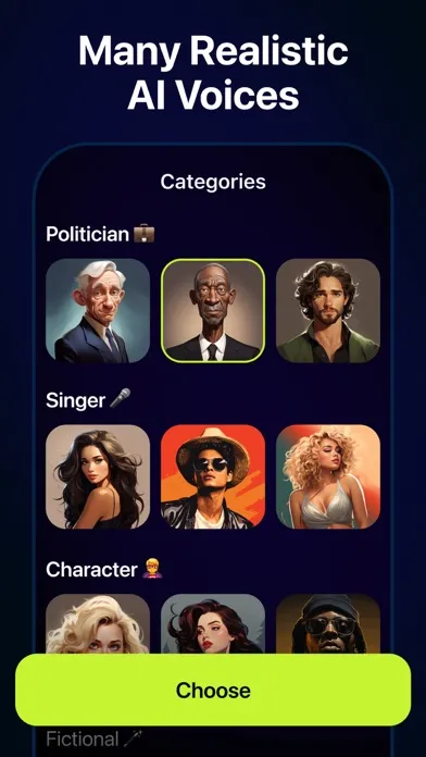 AI Voice Changer スクリーンショット