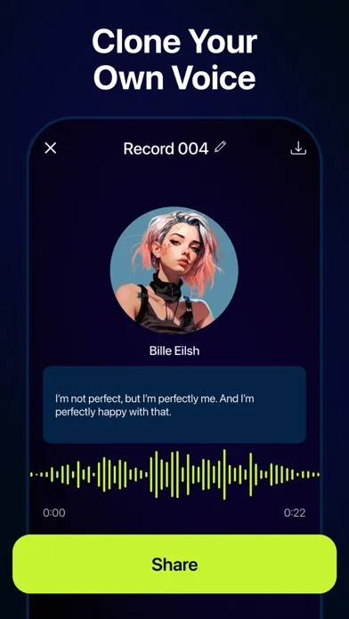 AI Voice Changer スクリーンショット