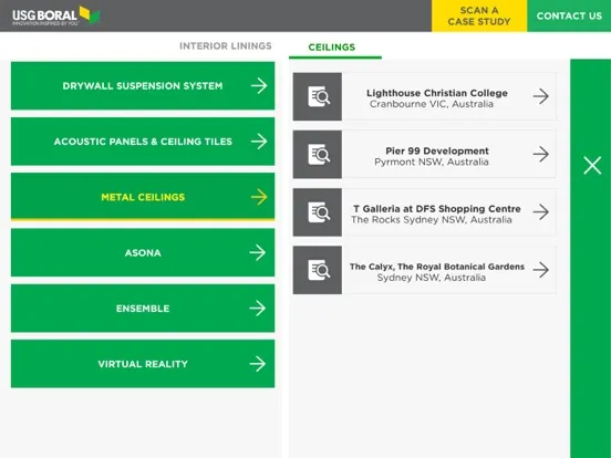 USG Boral Inspiration Gallery iPad  Screenshots