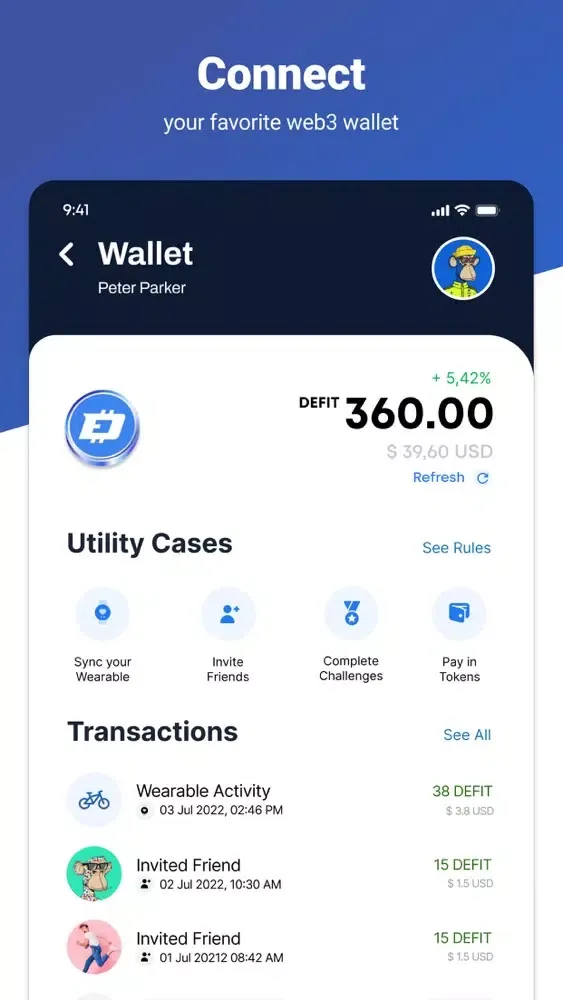DEFIT سکرین شاٹس