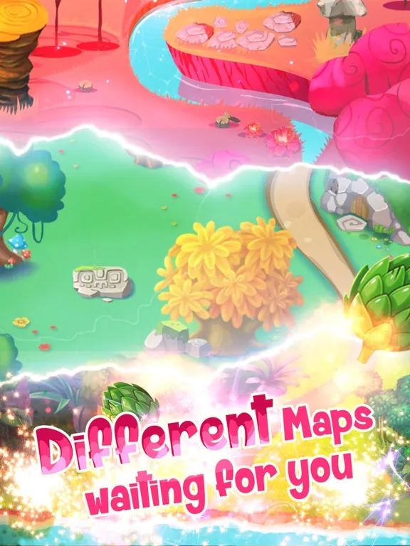 Tangkapan layar Strawberry Blast Garden - King of Match 3 Game iPad 