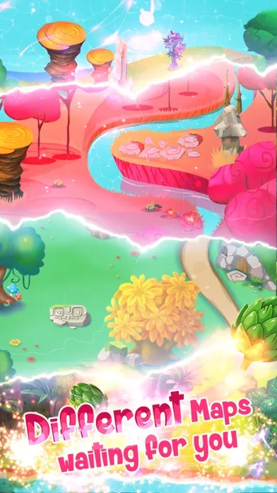 Tangkapan layar Strawberry Blast Garden - King of Match 3 Game