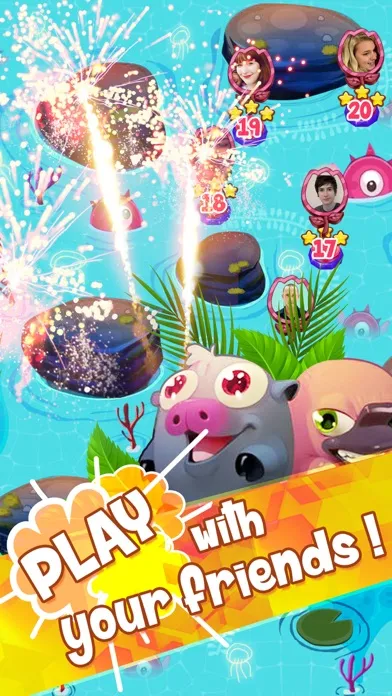 Tangkapan layar Strawberry Blast Garden - King of Match 3 Game