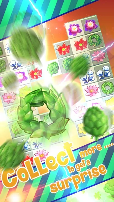 Tangkapan layar Strawberry Blast Garden - King of Match 3 Game