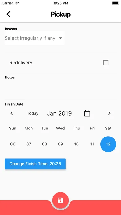 LOGFLOWS Order App Screenshots