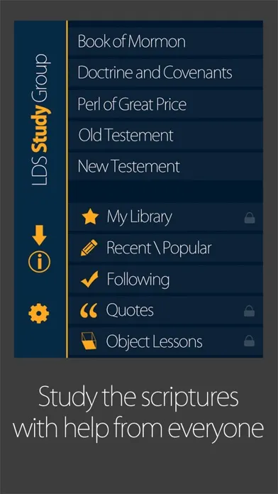 Screenshot di LDS Study Group