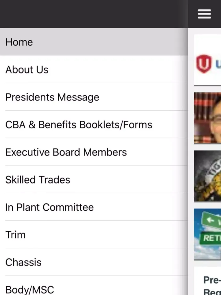 Unifor 707 iPad 应用截图