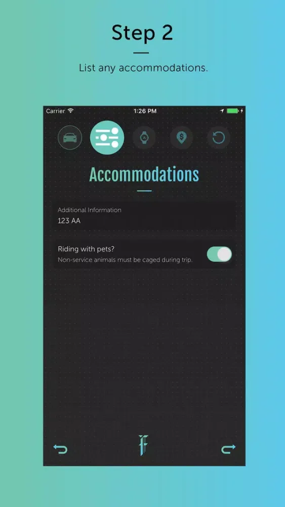 Capturas de tela do FirstClass Travel