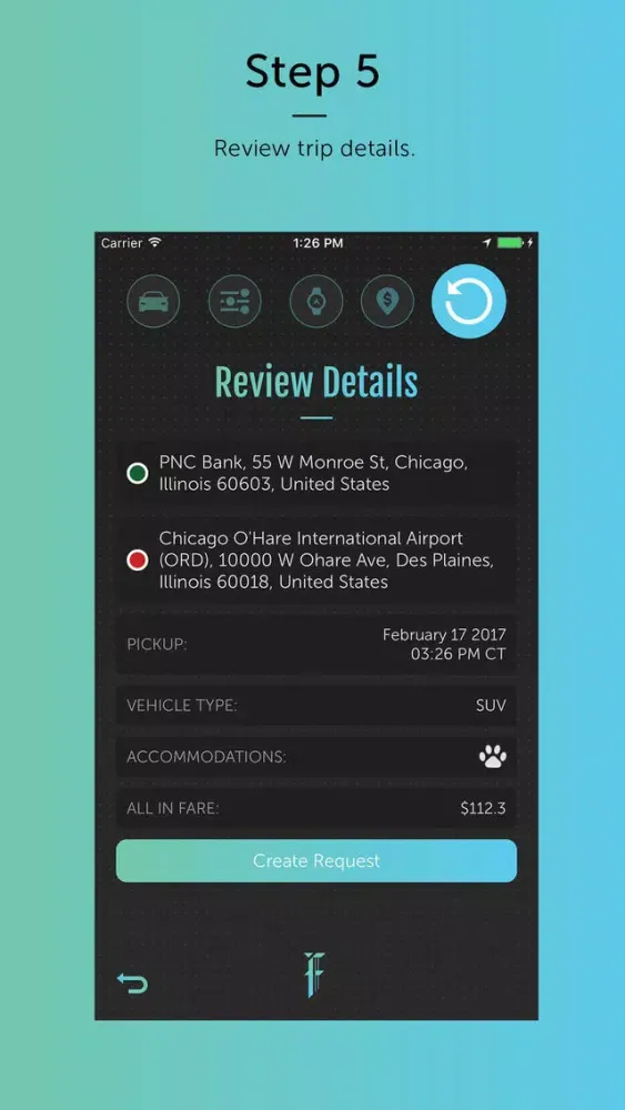 Capturas de tela do FirstClass Travel