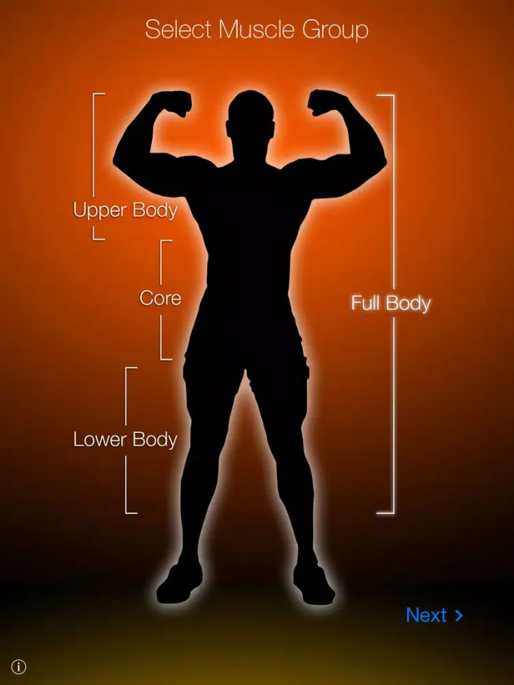 3A Fitness - Premier Bodyweight Circuit Training iPad 应用截图