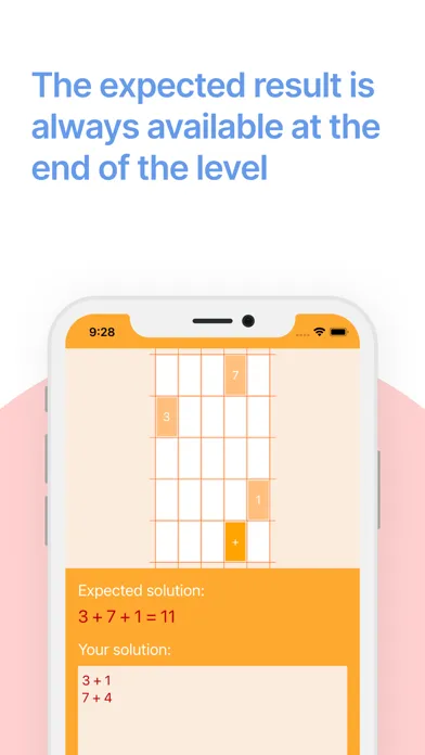Capturas de tela do Math game 3+2-1
