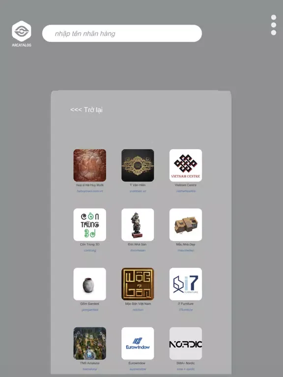 Zrzuty ekranu ARCATALOG iPad 
