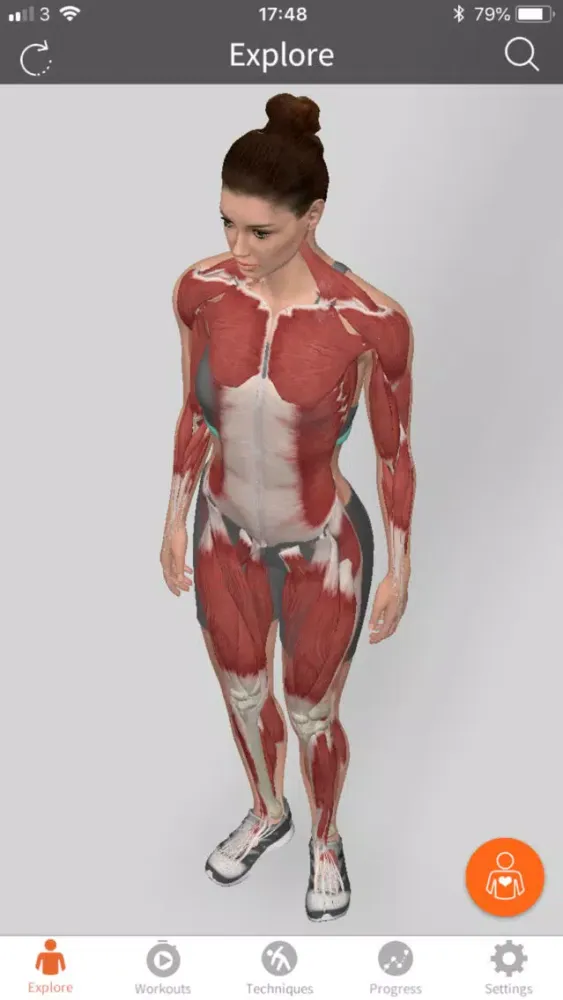 Captures d'écran de iMuscle HIIT