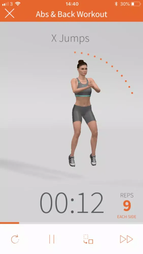 Captures d'écran de iMuscle HIIT