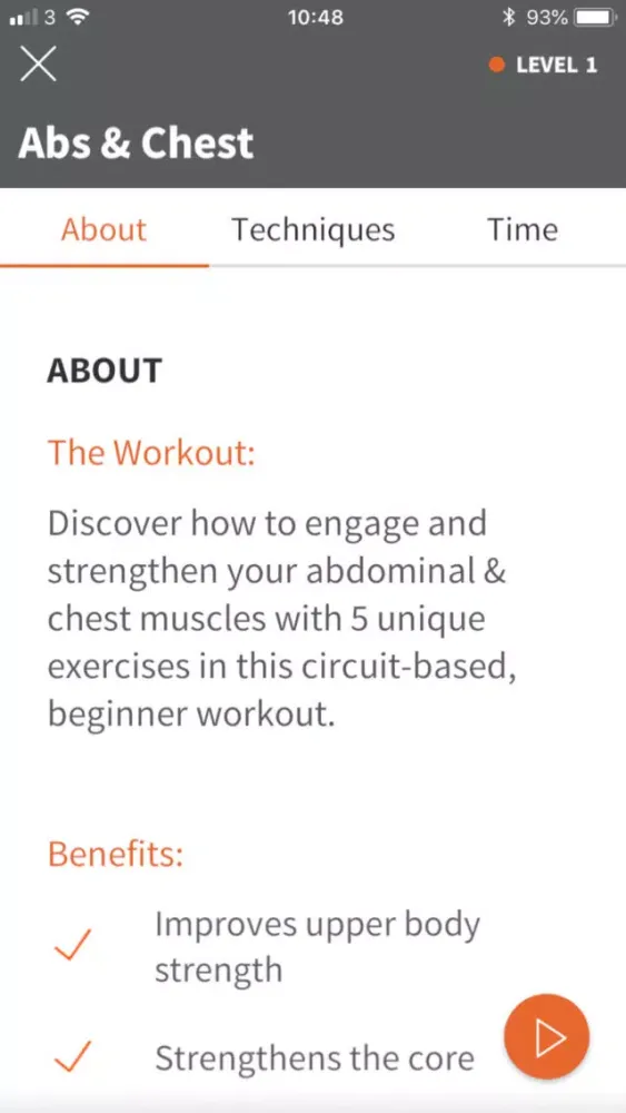 Captures d'écran de iMuscle HIIT