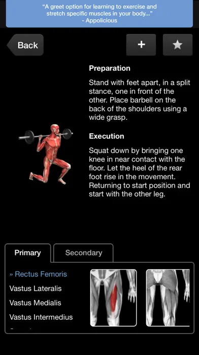 iMuscle 2 - iPhone Edition स्क्रीनशॉट