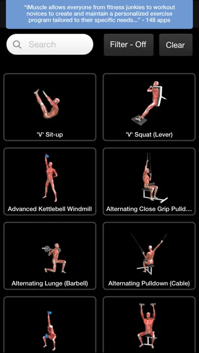 iMuscle 2 - iPhone Edition स्क्रीनशॉट