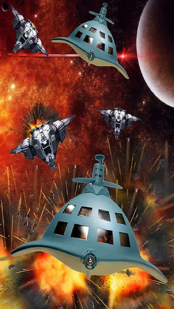 Screenshot di Galaxy Star Space Ship War