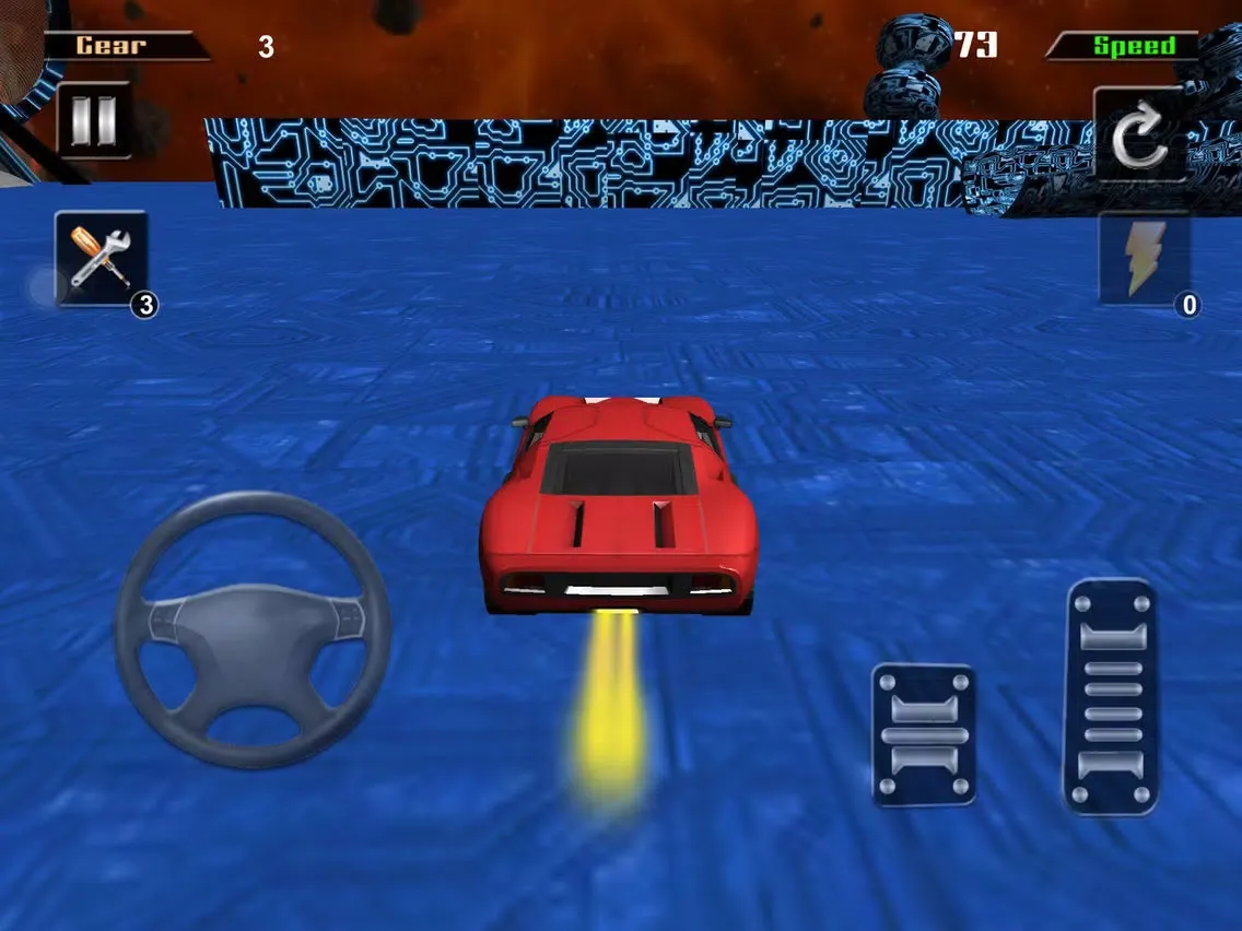 3D HD Car Extreme Racing Stunt Simulator iPad 應用截圖