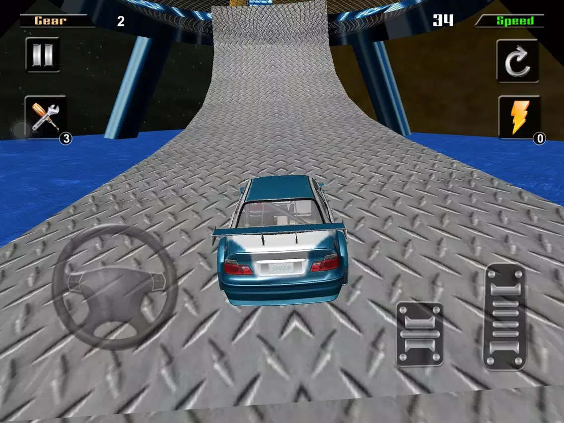 3D HD Car Extreme Racing Stunt Simulator iPad 應用截圖