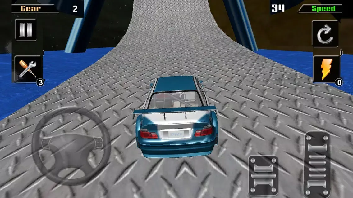 3D HD Car Extreme Racing Stunt Simulator應用截圖