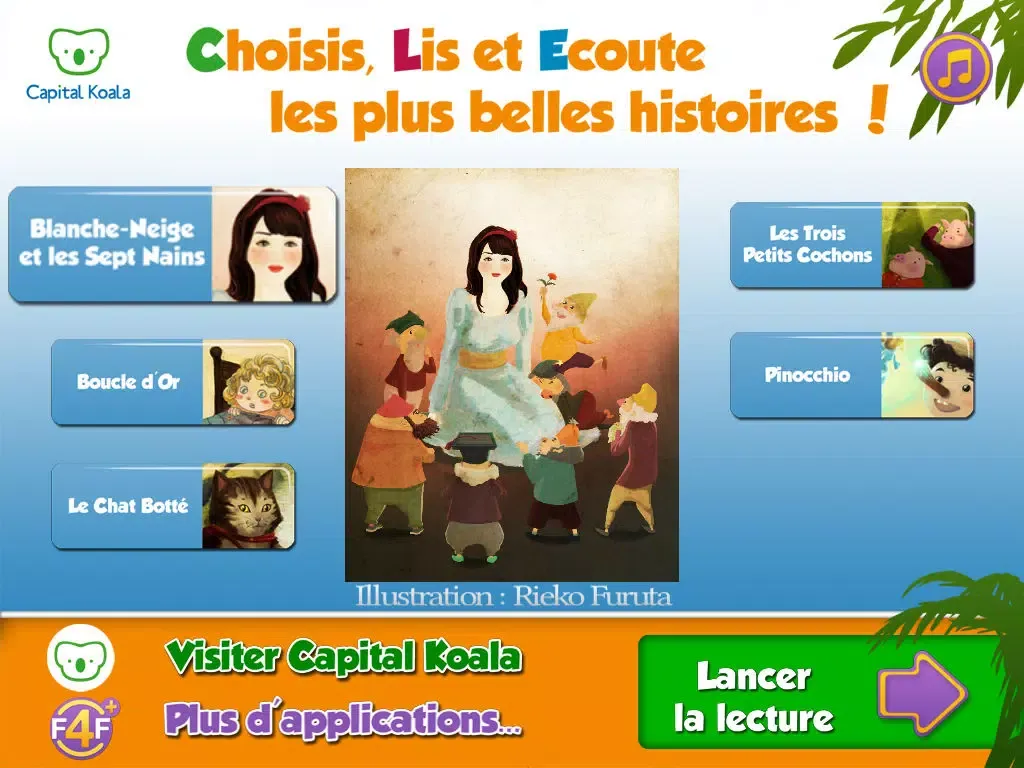 تصاویر Les Histoires Koala iPad 