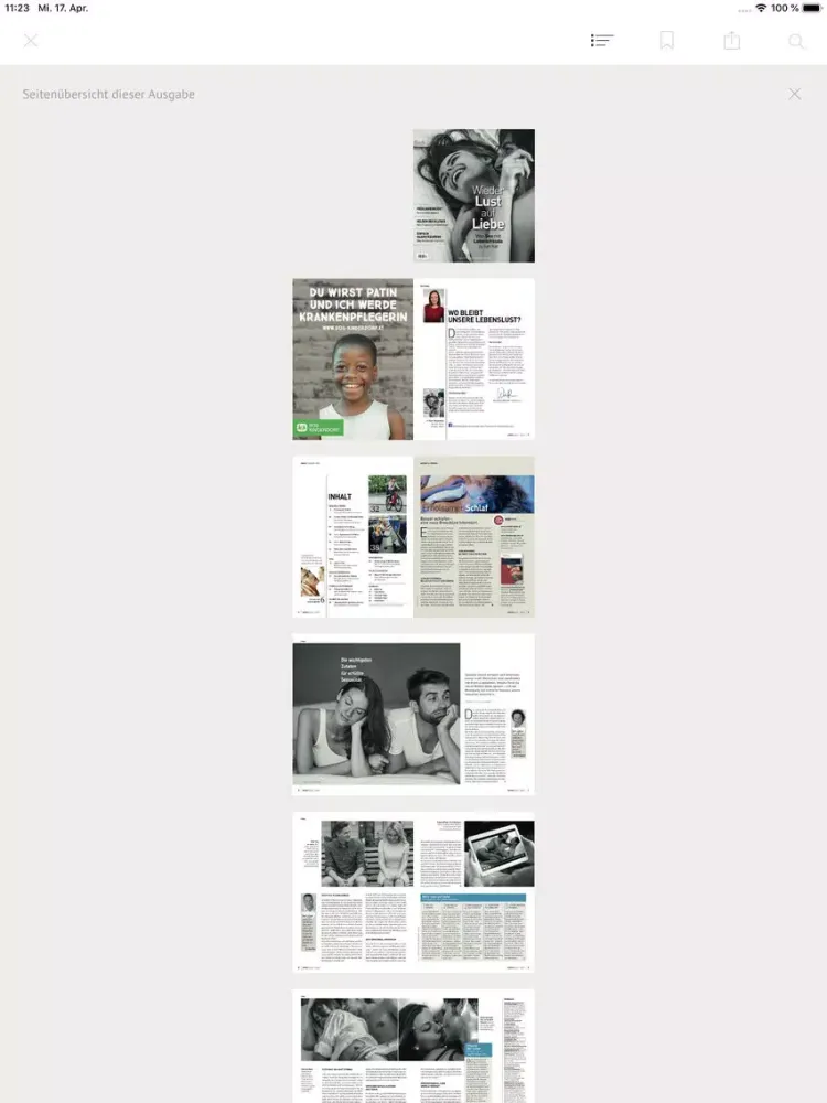 Capturas de pantalla de MEDIZIN populär iPad 
