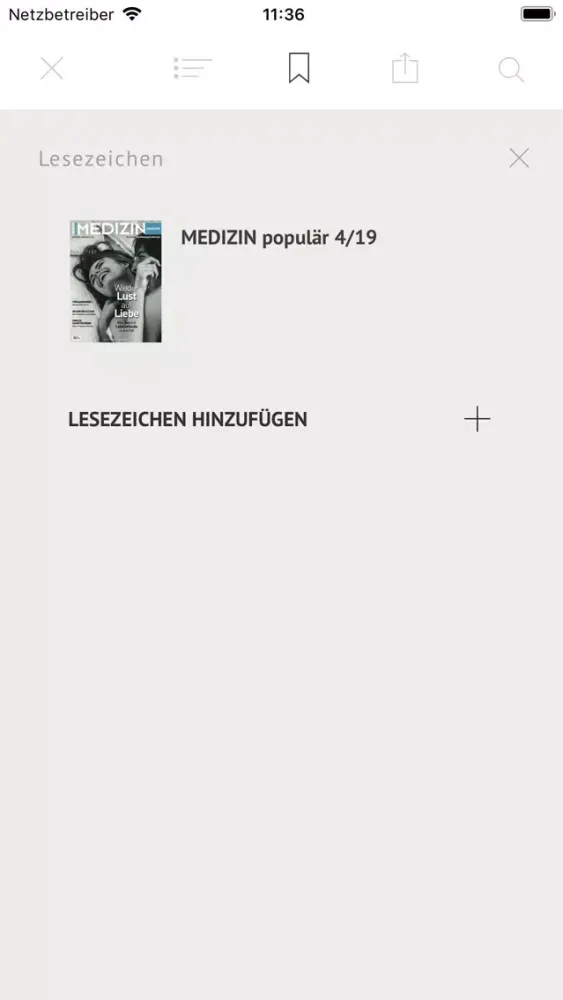 Capturas de pantalla de MEDIZIN populär