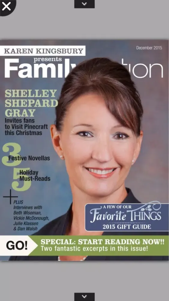 Screenshot di Family Fiction Magazine