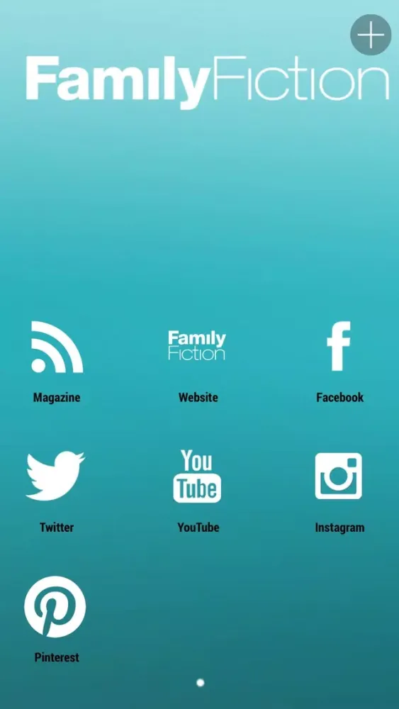 Screenshot di Family Fiction Magazine
