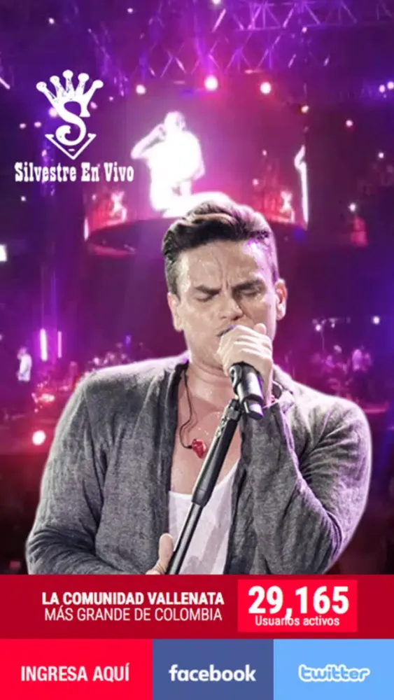 Capturas de tela do Silvestre En Vivo.