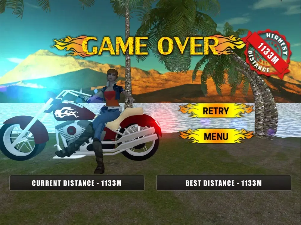 3D MotoRush iPad  Ekran Görüntüleri