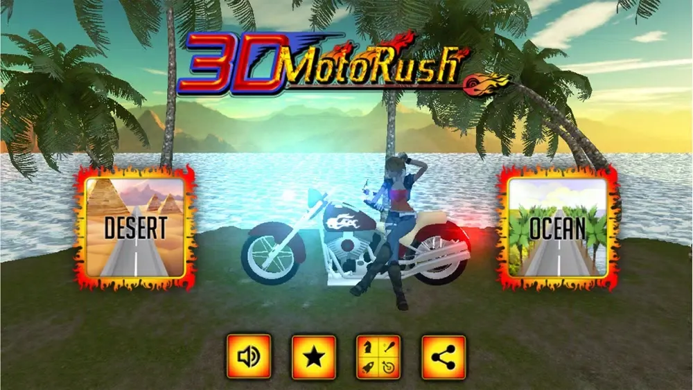 3D MotoRush Ekran Görüntüleri