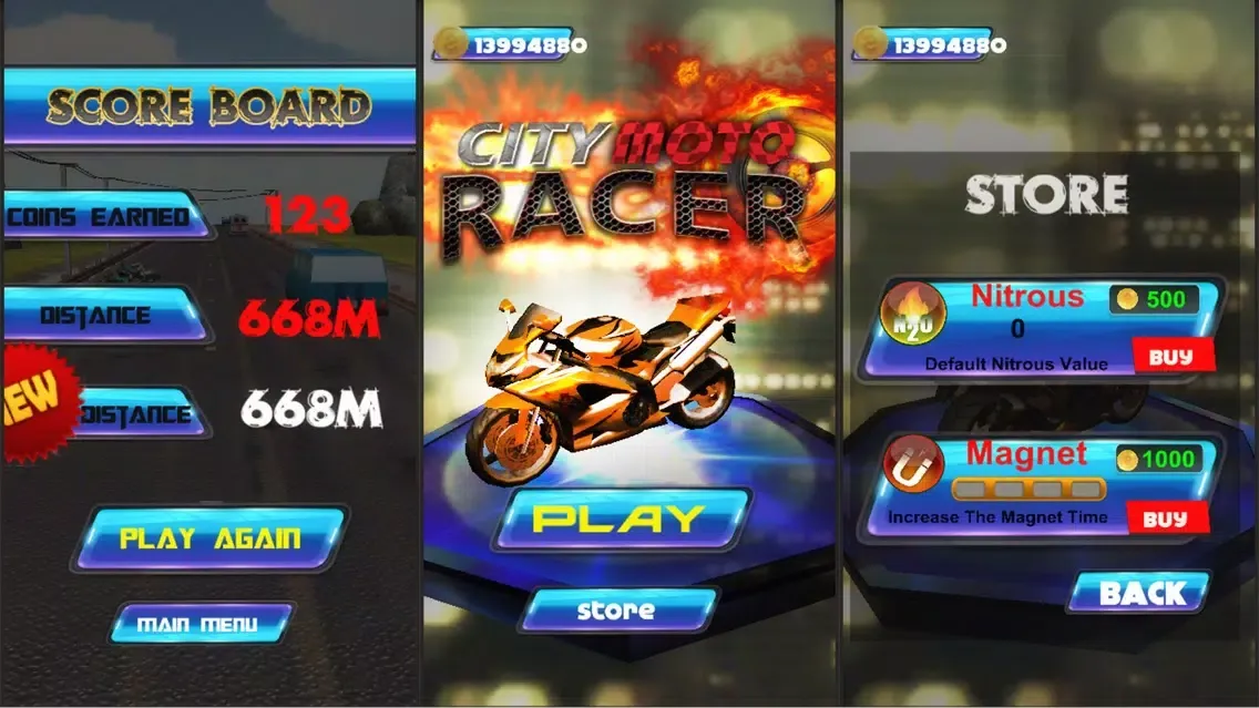 Traffic Moto Escape Rider 3D Free: City & Highway スクリーンショット