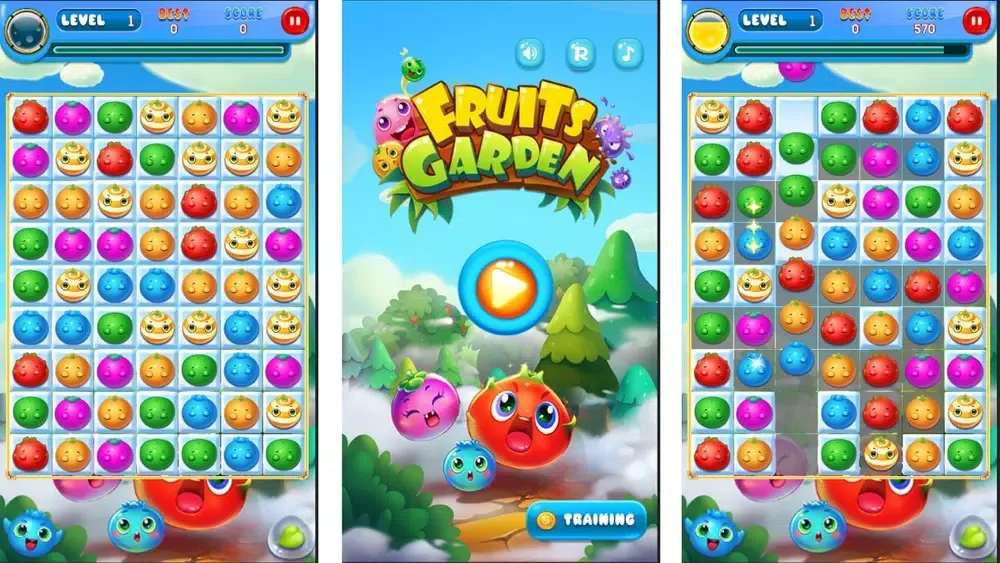 Fruit Garden Farm Hero Saga স্ক্রিনশট