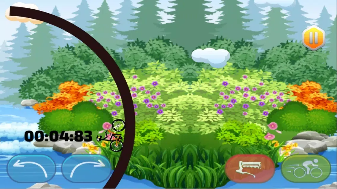 Stickman Bicycle Mountain Climbing Screenshots