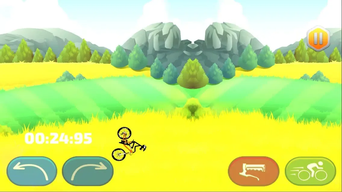 Stickman Bicycle Mountain Climbing Screenshots