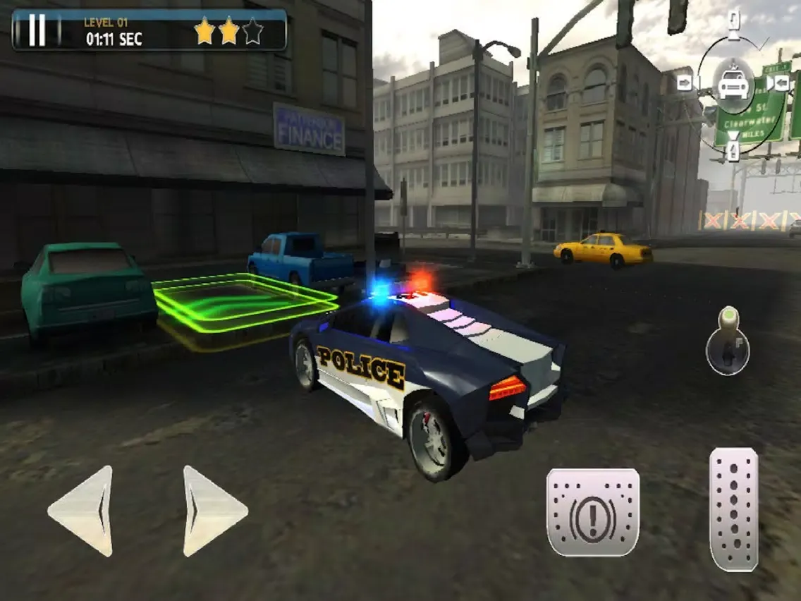Police Car Parking Simulator 2 iPad  Ekran Görüntüleri