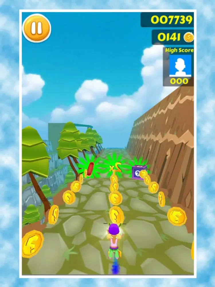 ภาพหน้าจอของ 3D Subway Runner iPad 