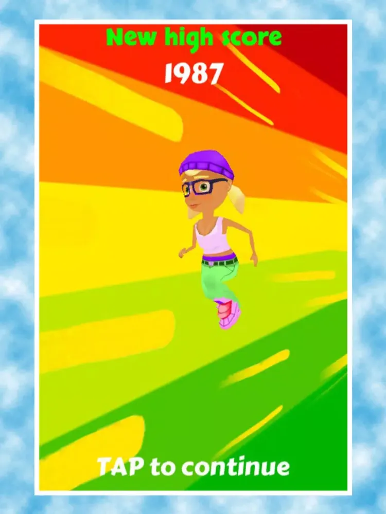 ภาพหน้าจอของ 3D Subway Runner iPad 