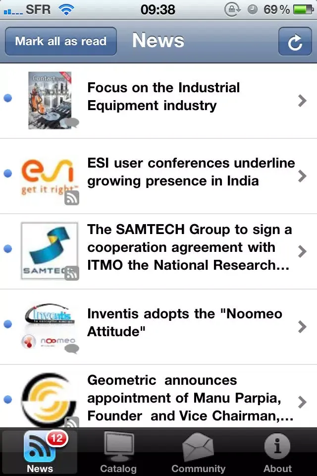 PLM MarketPlace Screenshots