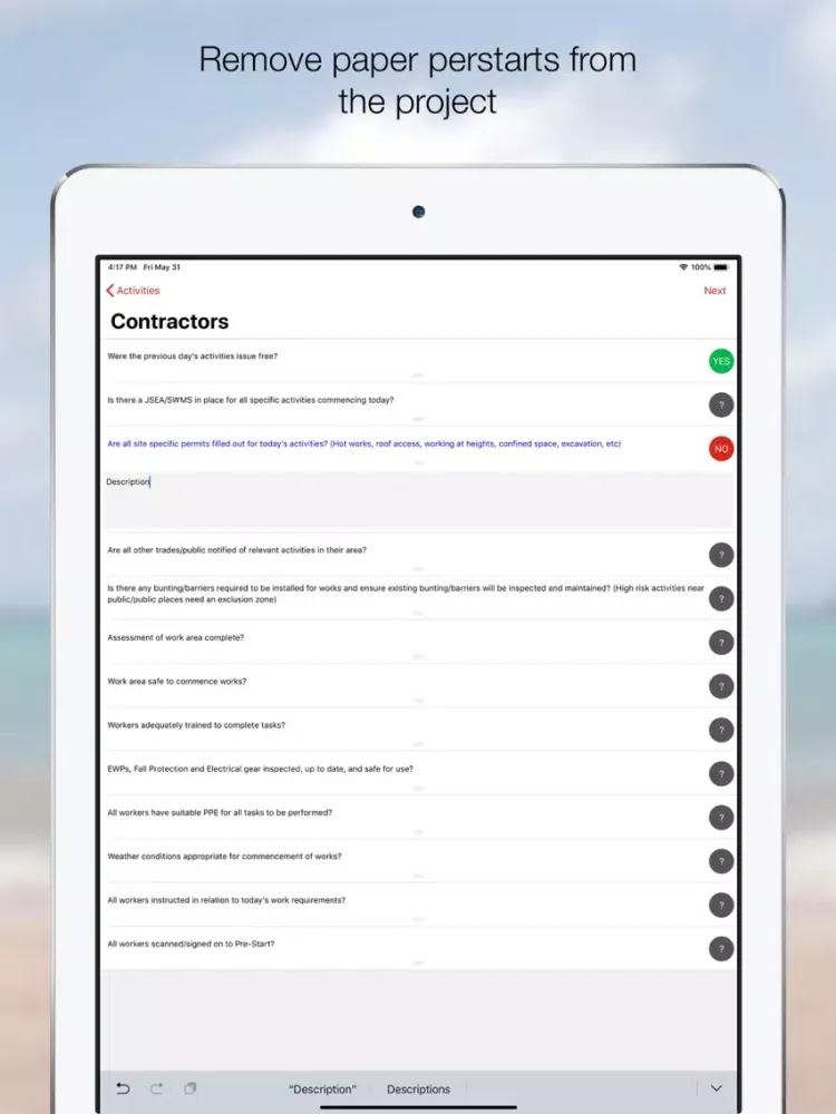 Capturas de pantalla de 3D Safety iPad 