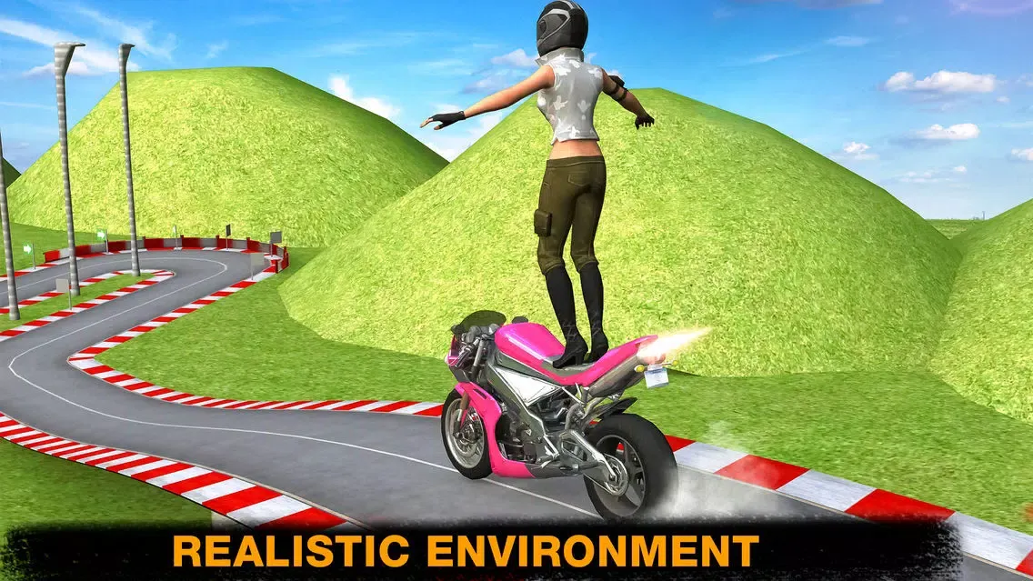 3D Stunt Bike Real race Drifting स्क्रीनशॉट