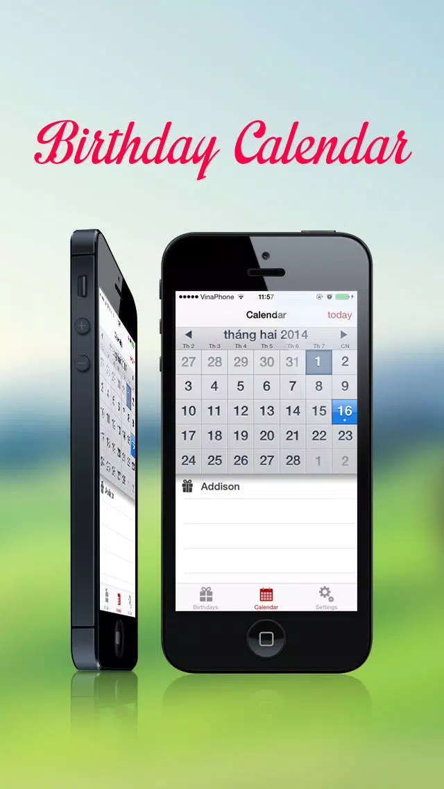 Birthday Calendar - Don't forget my birth! سکرین شاٹس