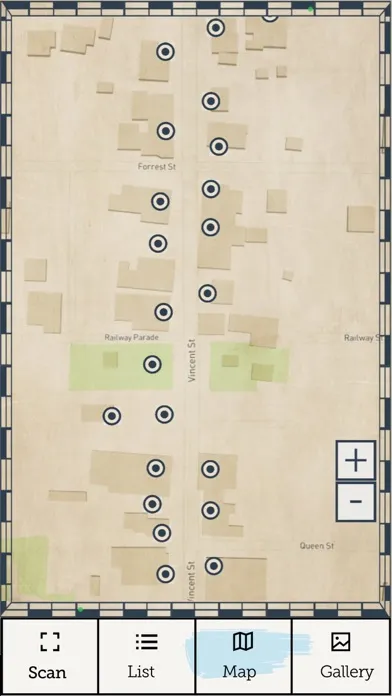 Capturas de tela do Vincent Street Heritage Walk