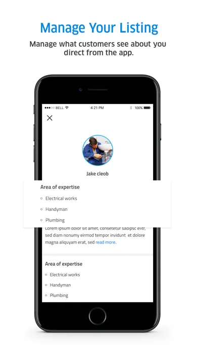 ภาพหน้าจอของ ServiceAce Pro